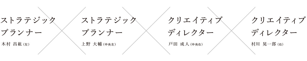 CDU 戸田成人ｘ上野大輔ｘ村川晃一郎ｘ木村昌紘