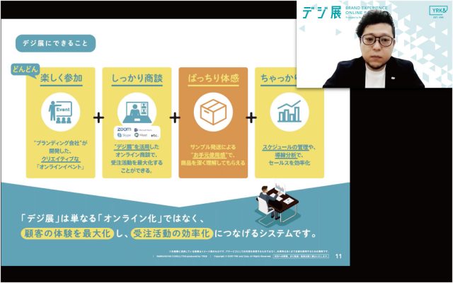 「デジ展」オンライン展示会で、商機倍増!【第二部】 セミナーイメージ2