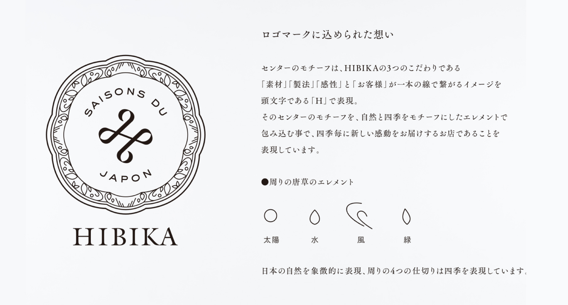HIBIKA_logoへの想い