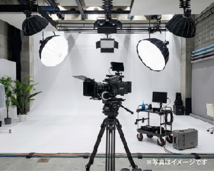 大阪レンタルスタジオ &BEATの半日撮影プラン