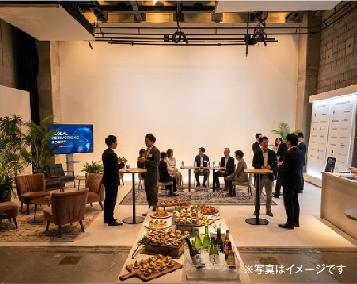 大阪レンタルスタジオ &BEATのセミナー＋懇親会プラン